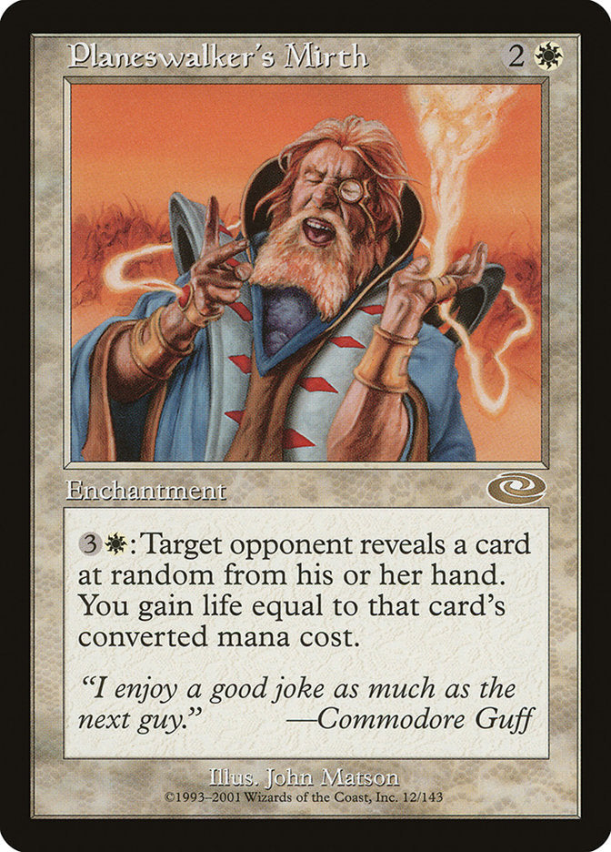 Planeswalker's Mirth [Planeshift] Magic: The Gathering