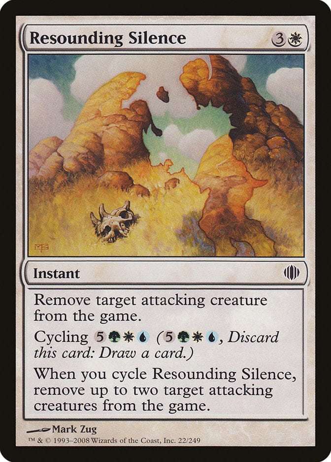 Resounding Silence [Shards of Alara] Magic: The Gathering