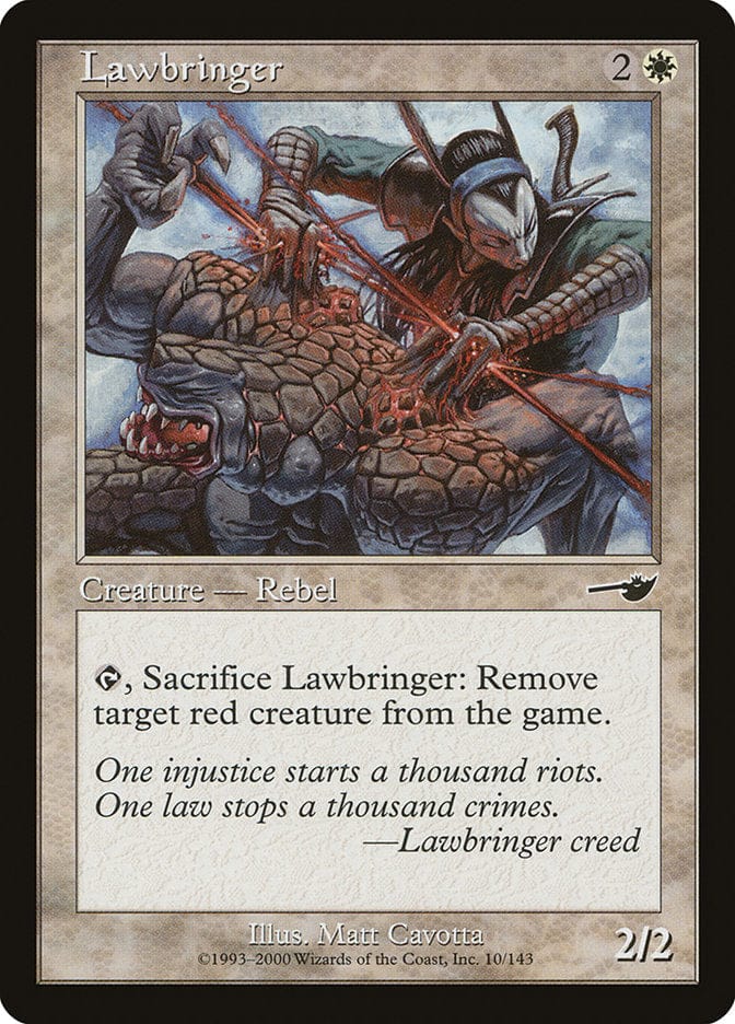 Lawbringer [Nemesis] Magic: The Gathering