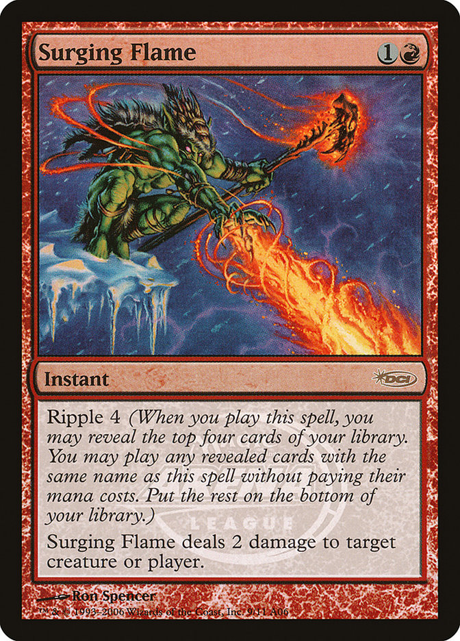 Surging Flame [Arena League 2006] Magic: The Gathering