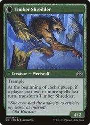 Hinterland Logger // Timber Shredder [Shadows over Innistrad] Magic: The Gathering