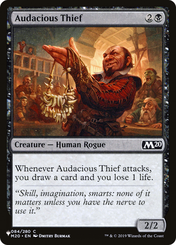 Audacious Thief [The List] Magic: The Gathering
