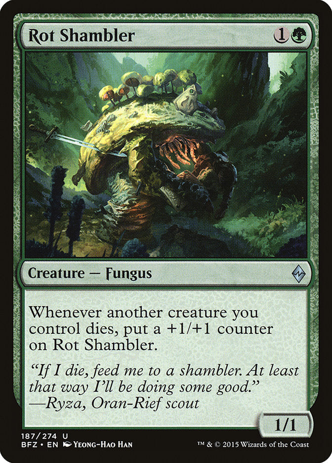 Rot Shambler [Battle for Zendikar] Magic: The Gathering