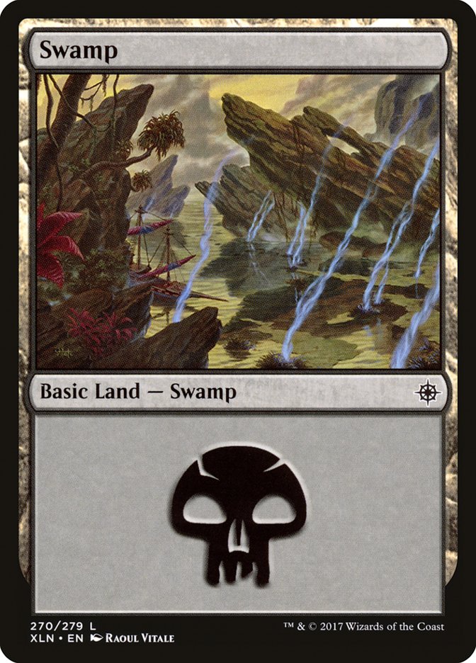 Swamp (270) [Ixalan] Magic: The Gathering