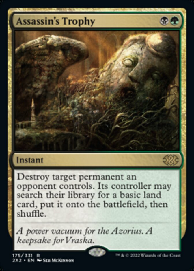 Assassin's Trophy [Double Masters 2022] Magic: The Gathering