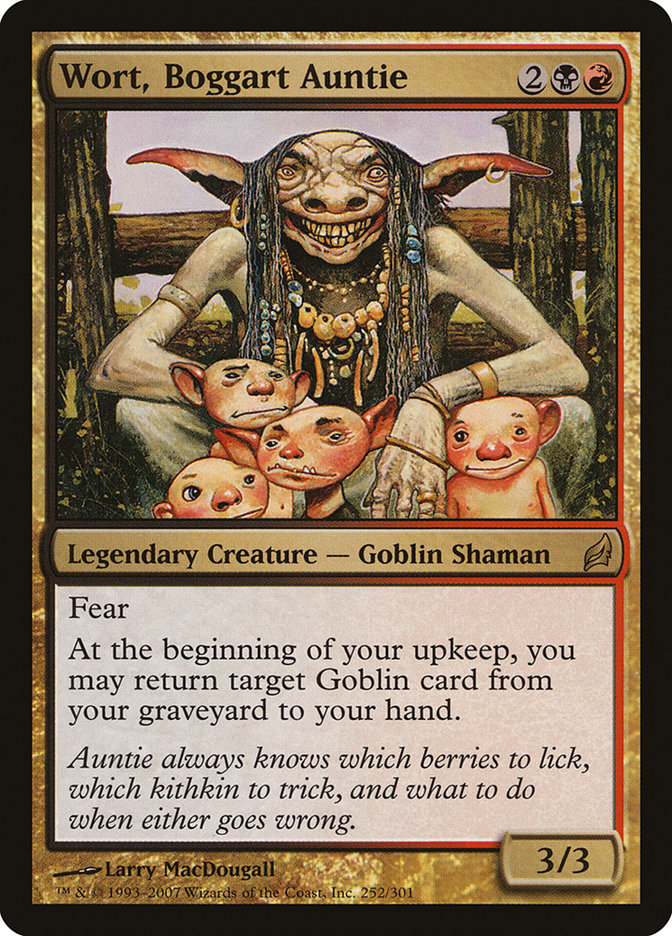 Wort, Boggart Auntie [Lorwyn] Magic: The Gathering