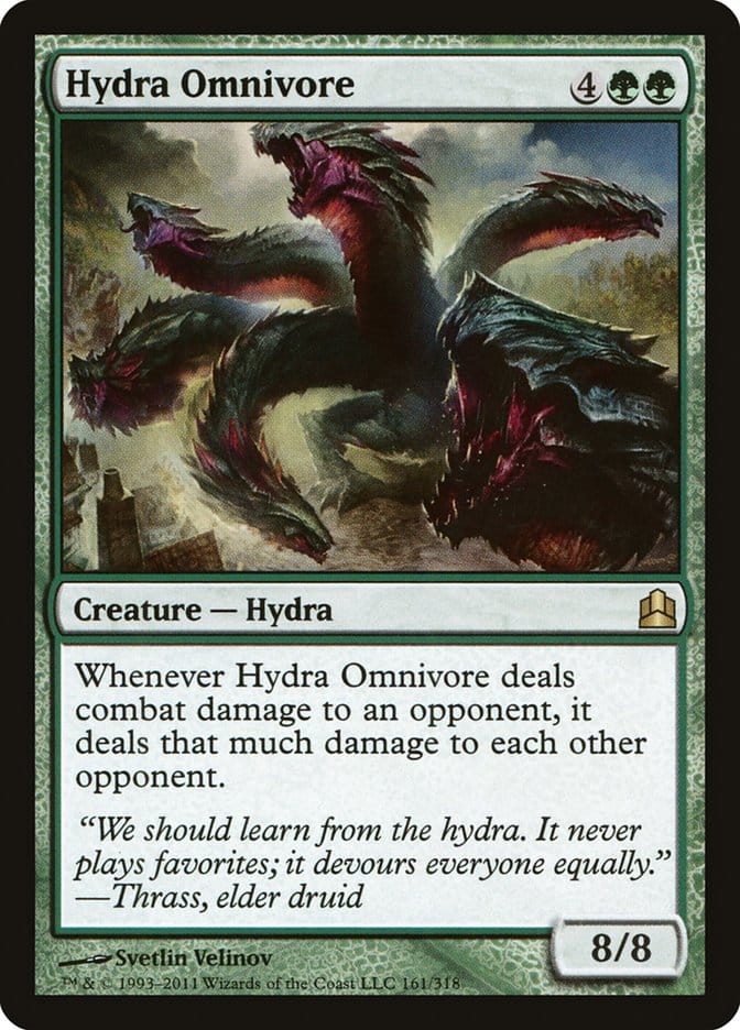 Hydra Omnivore [Commander 2011] Magic: The Gathering