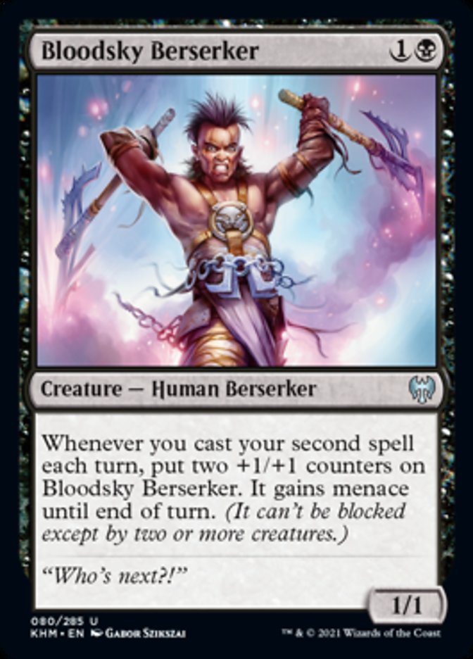 Bloodsky Berserker [Kaldheim] Magic: The Gathering
