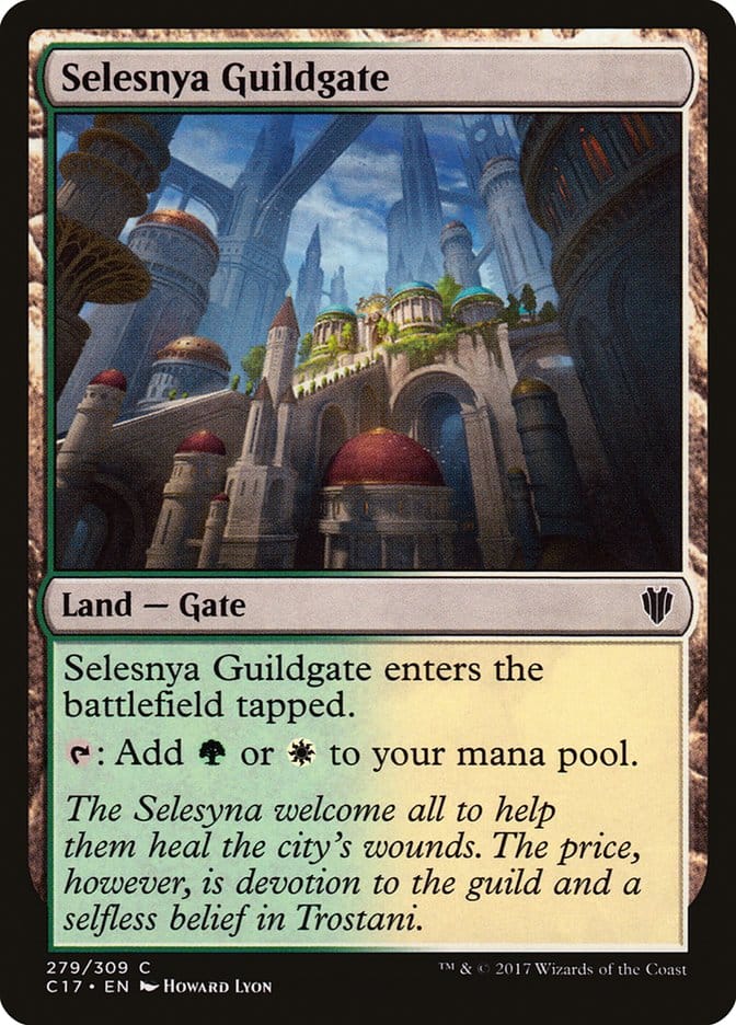 Selesnya Guildgate [Commander 2017] Magic: The Gathering