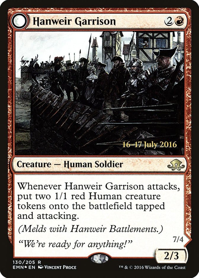 Hanweir Garrison [Eldritch Moon Prerelease Promos] Magic: The Gathering