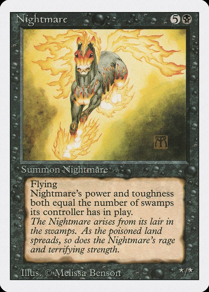 Nightmare [Revised Edition] Magic: The Gathering