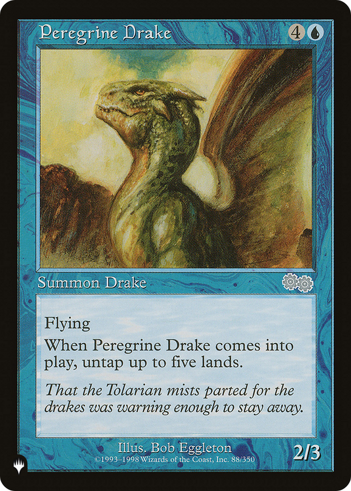 Peregrine Drake [The List] Magic: The Gathering