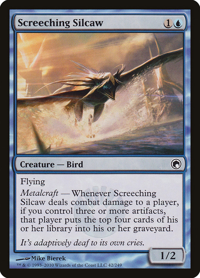 Screeching Silcaw [Scars of Mirrodin] Magic: The Gathering