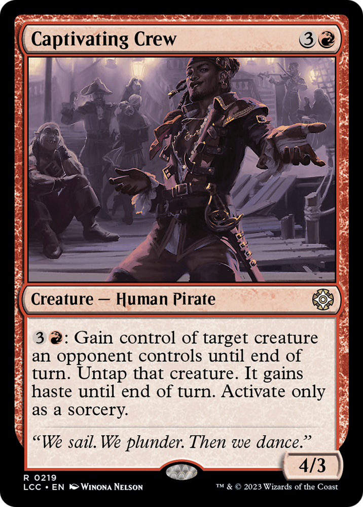 Captivating Crew [The Lost Caverns of Ixalan Commander] Magic: The Gathering