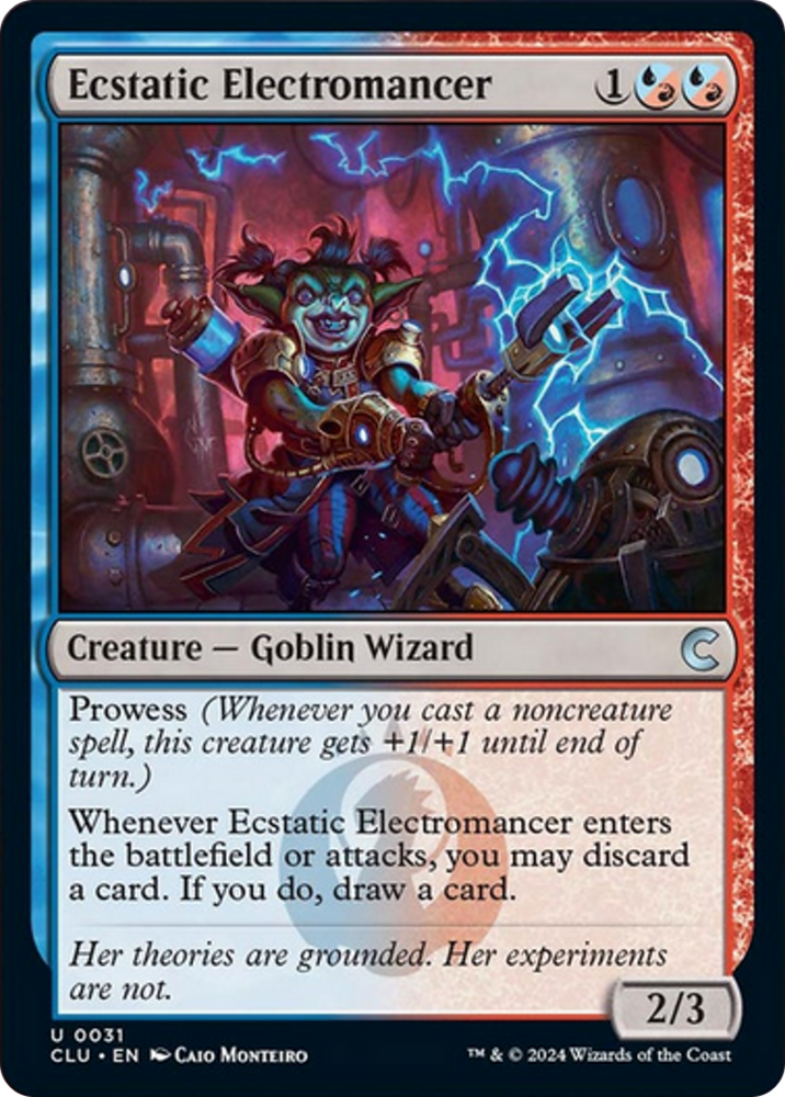 Ecstatic Electromancer [Ravnica: Clue Edition] Magic: The Gathering