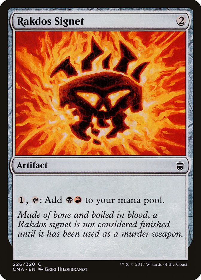 Rakdos Signet [Commander Anthology] Magic: The Gathering