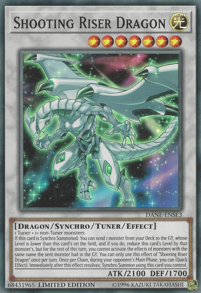 Shooting Riser Dragon [DANE-ENSE3] Super Rare - Yugioh Cards For Your TCG Needs!