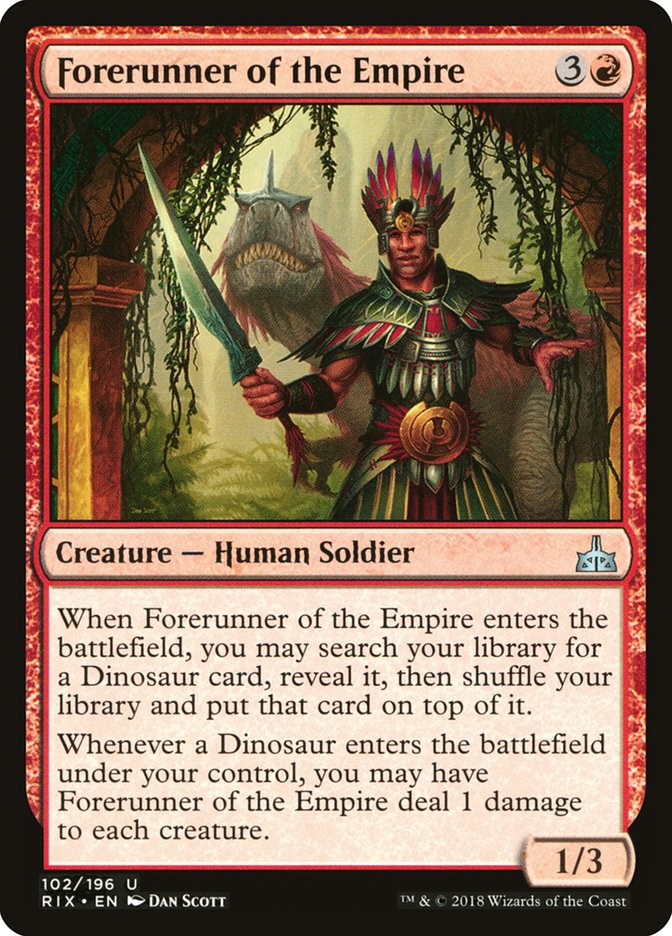 Forerunner of the Empire [Rivals of Ixalan] Magic: The Gathering