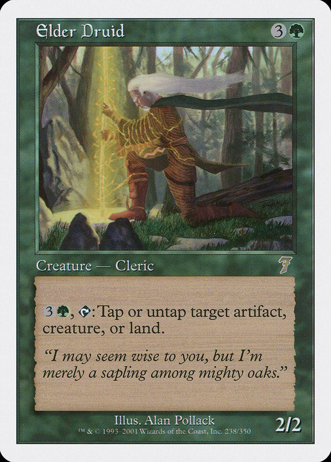 Elder Druid [Seventh Edition] Magic: The Gathering