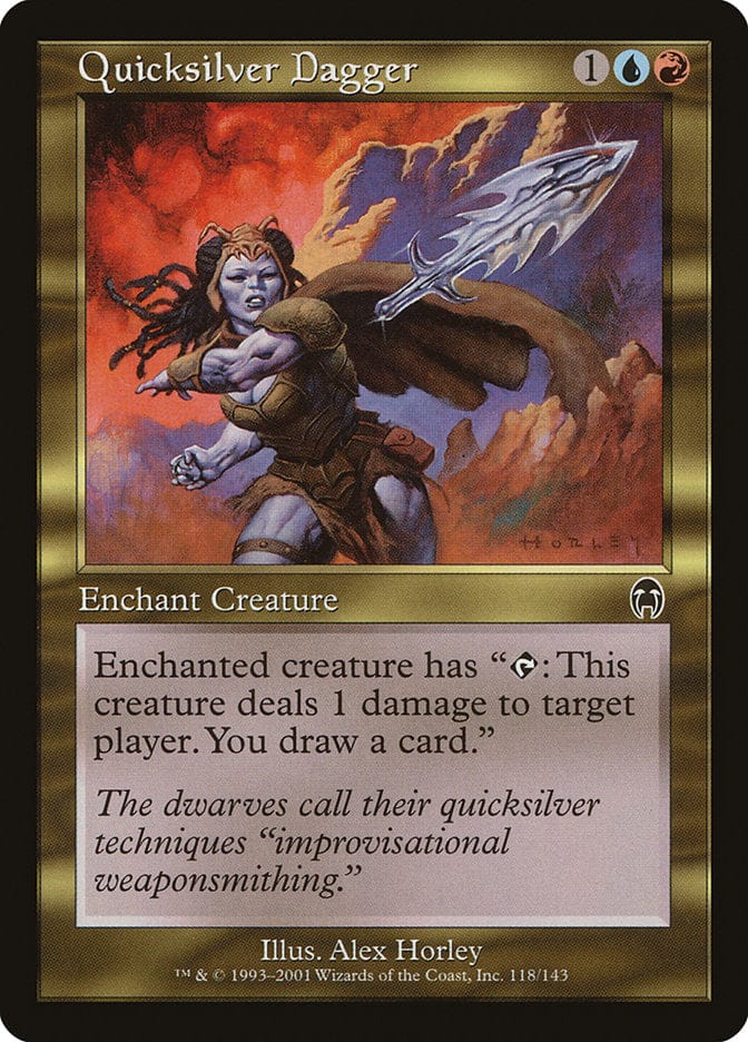 Quicksilver Dagger [Apocalypse] Magic: The Gathering