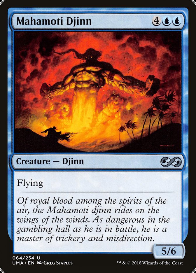 Mahamoti Djinn [Ultimate Masters] Magic: The Gathering