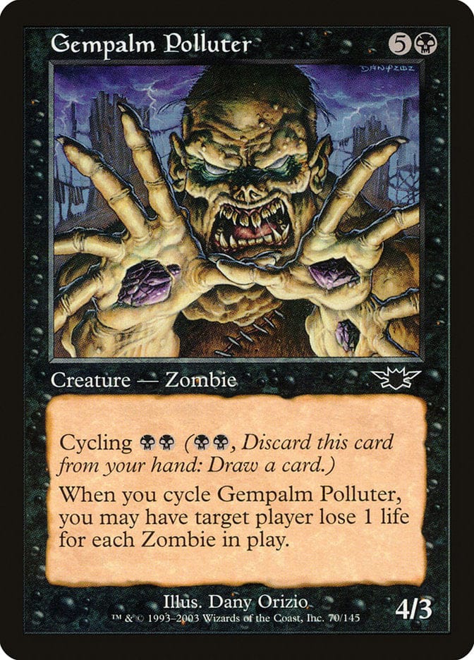 Gempalm Polluter [Legions] Magic: The Gathering