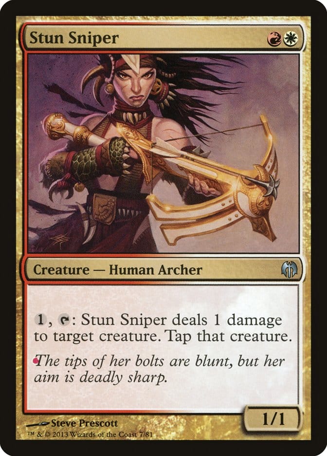 Stun Sniper [Duel Decks: Heroes vs. Monsters] Magic: The Gathering