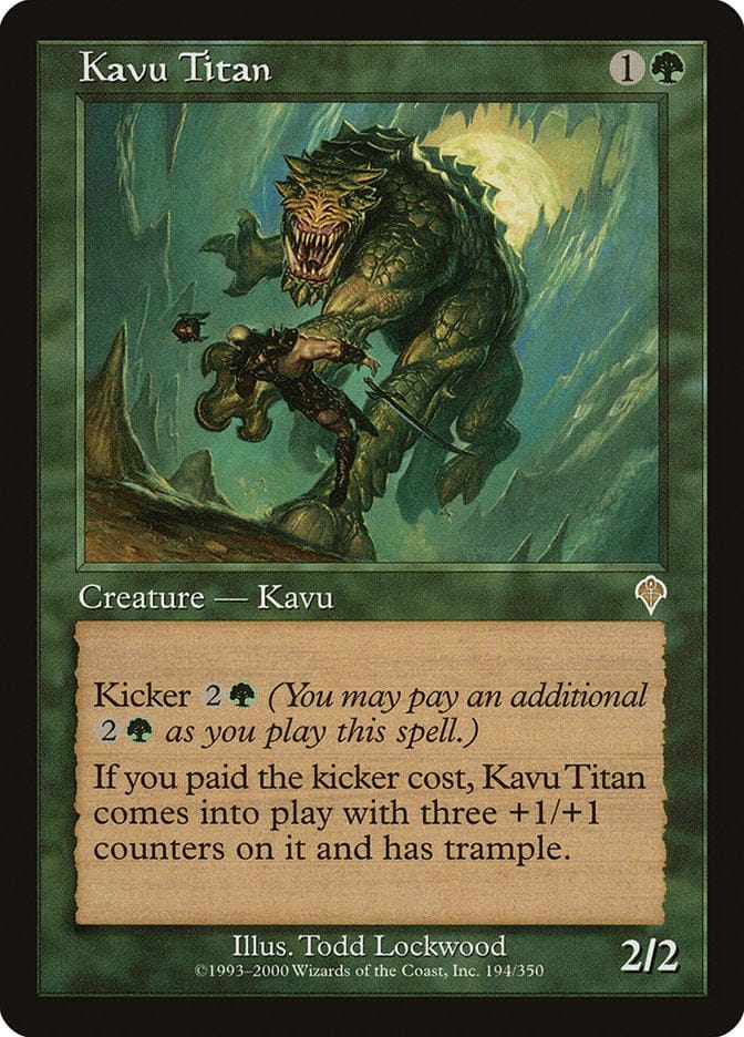 Kavu Titan [Invasion] Magic: The Gathering