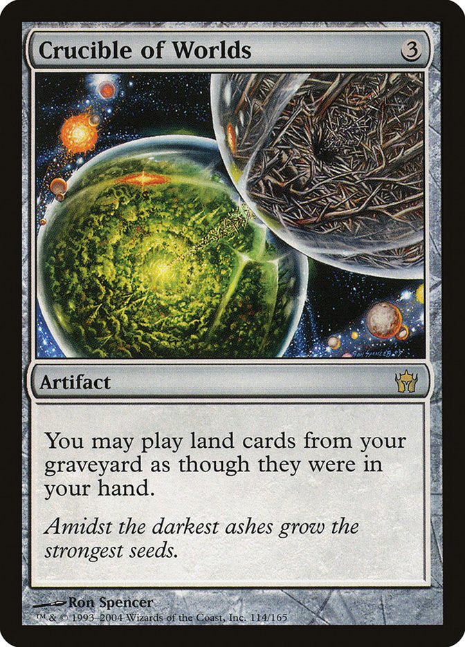 Crucible of Worlds [Fifth Dawn] Magic: The Gathering