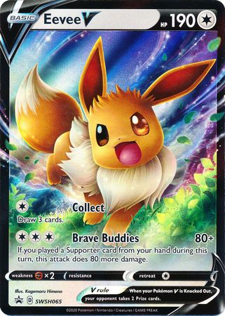 Eevee V (SWSH065) [Sword & Shield: Black Star Promos] Pokémon