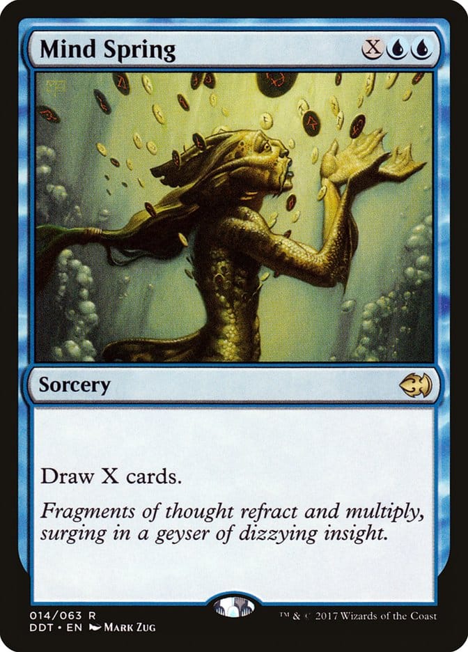 Mind Spring [Duel Decks: Merfolk vs. Goblins] Magic: The Gathering