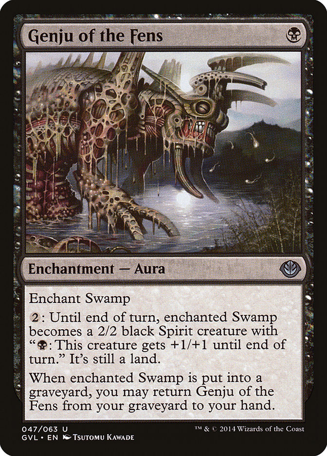 Genju of the Fens (Garruk vs. Liliana) [Duel Decks Anthology] Magic: The Gathering