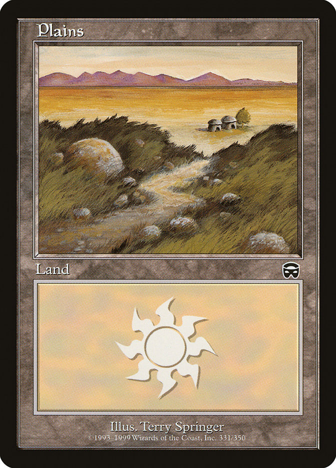 Plains (331) [Mercadian Masques] Magic: The Gathering