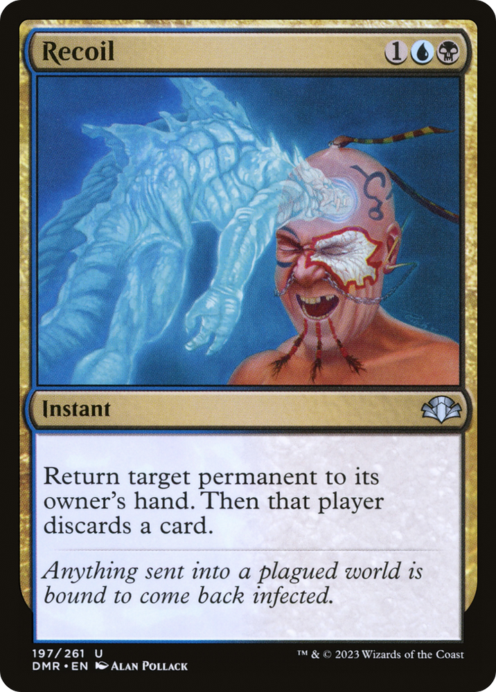 Recoil [Dominaria Remastered] Magic: The Gathering