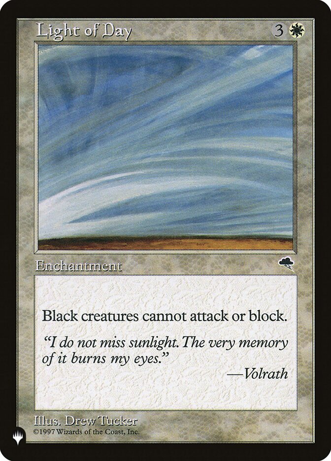 Light of Day [The List] Magic: The Gathering