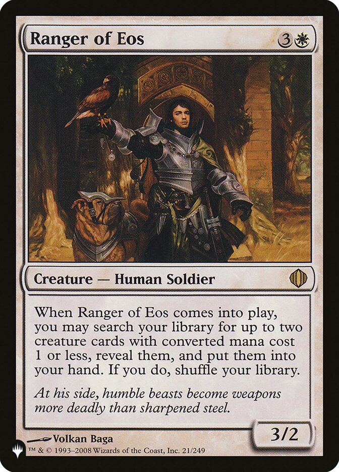 Ranger of Eos [The List] Magic: The Gathering