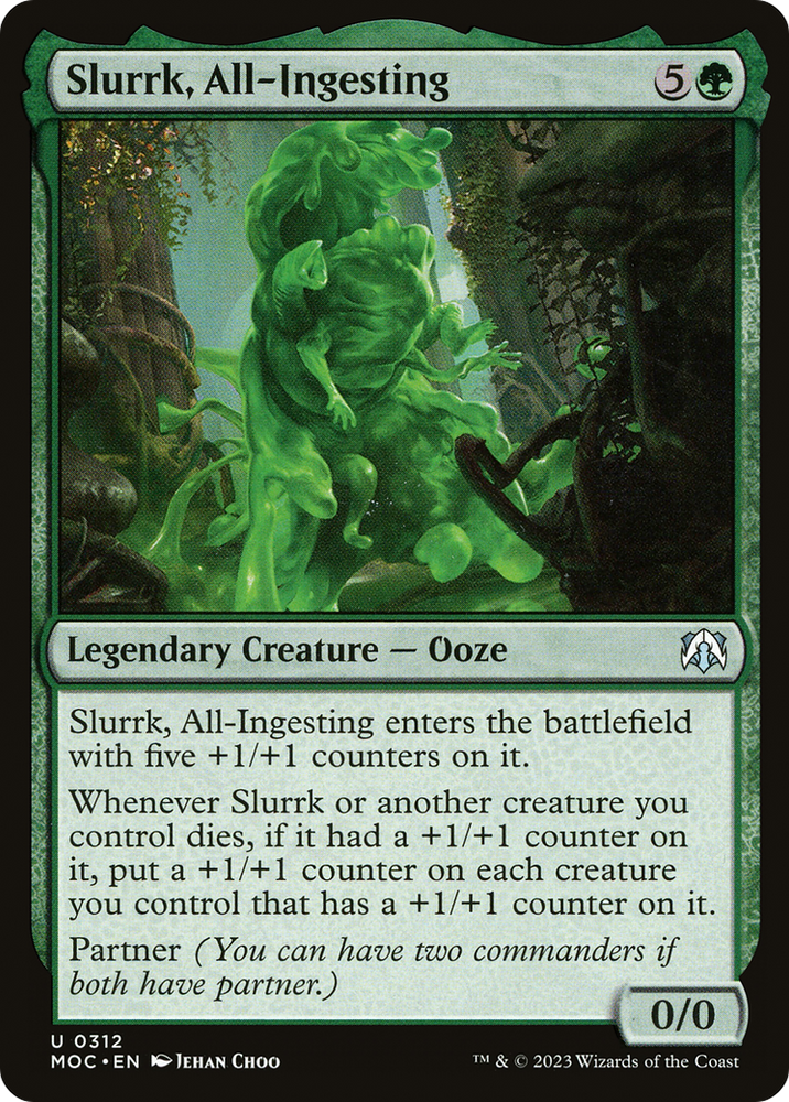 Slurrk, All-Ingesting [March of the Machine Commander] Magic: The Gathering
