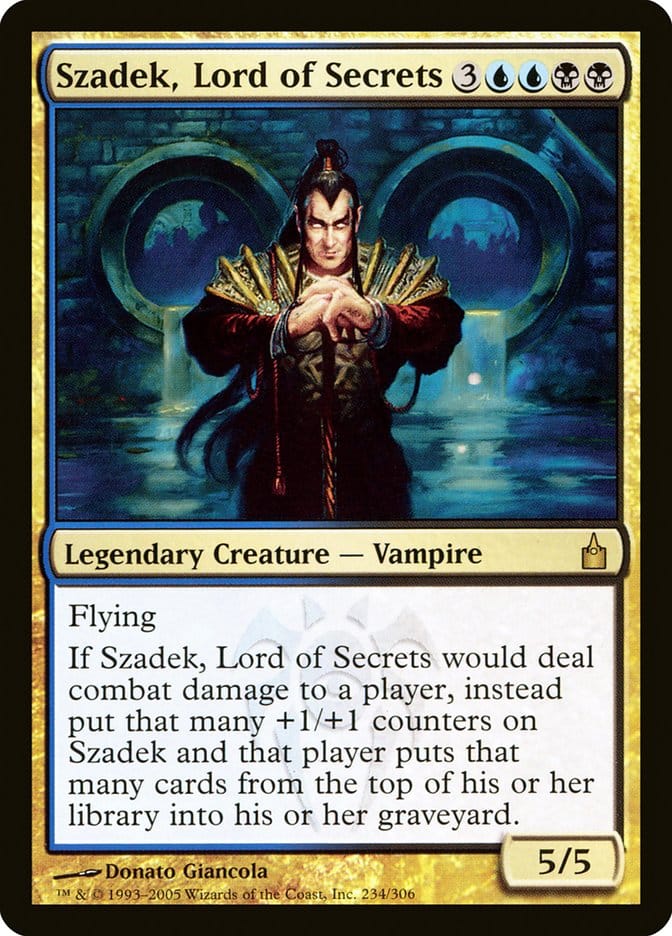 Szadek, Lord of Secrets [Ravnica: City of Guilds] Magic: The Gathering