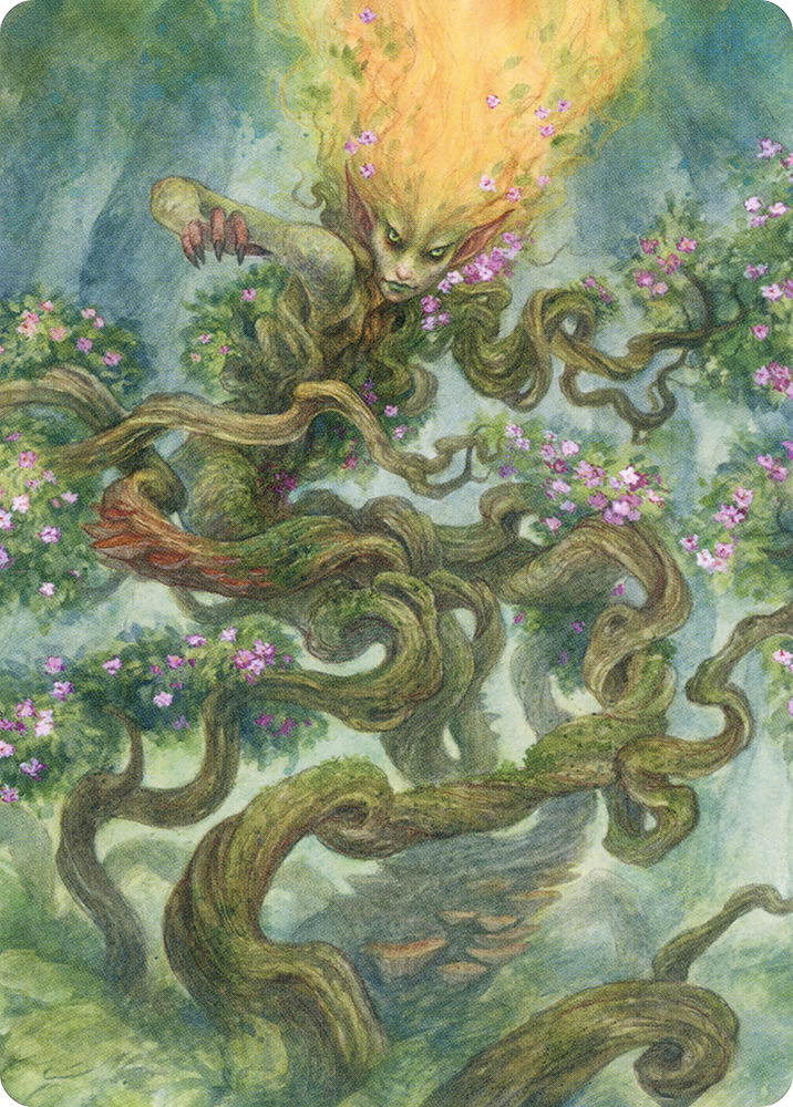 Titania, Protector of Argoth Art Card [Modern Horizons 2 Art Series] Magic: The Gathering
