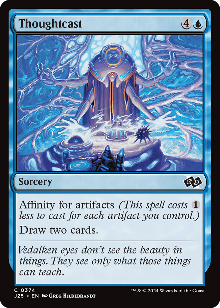 Thoughtcast [Foundations Jumpstart] Magic: The Gathering