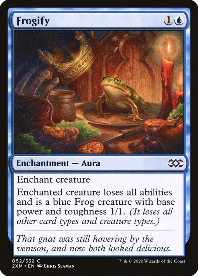 Frogify [Double Masters] Magic: The Gathering
