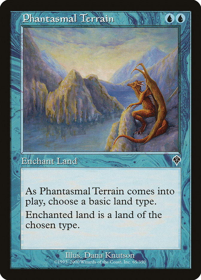 Phantasmal Terrain [Invasion] Magic: The Gathering