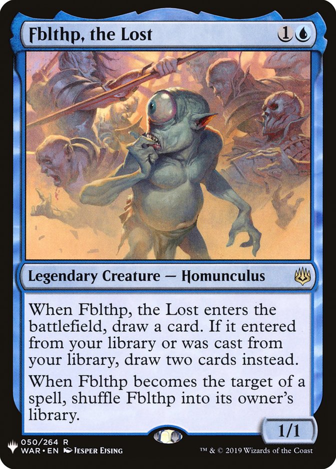 Fblthp, the Lost [The List] Magic: The Gathering