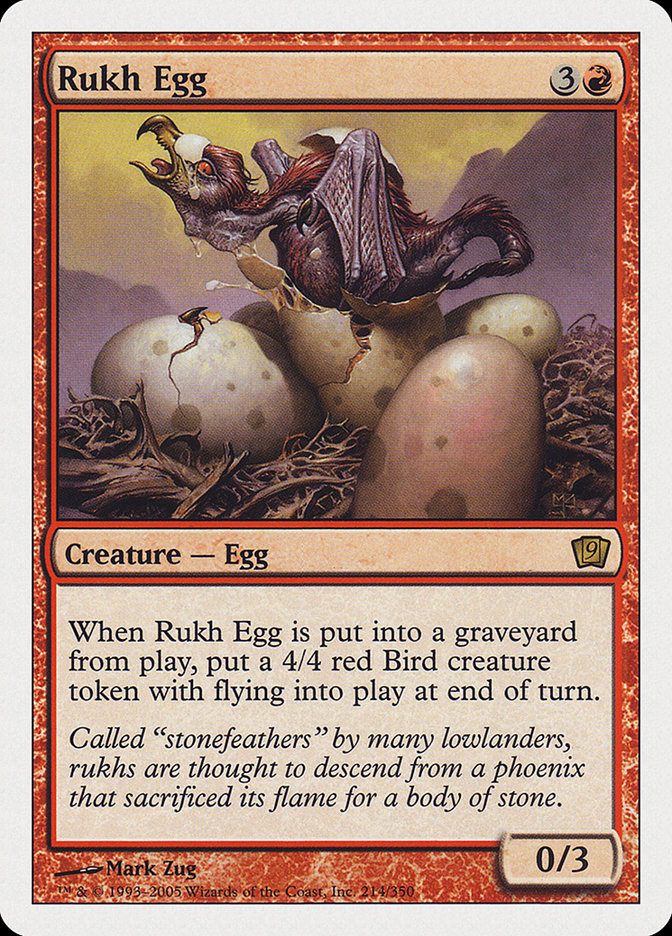 Rukh Egg [Ninth Edition] Magic: The Gathering