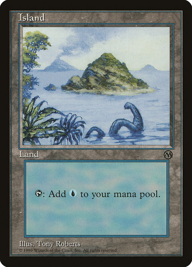 Island (2) [Arena League 1996] Magic: The Gathering