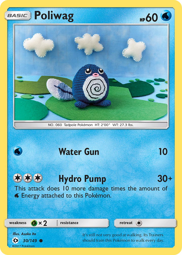 Poliwag (30/149) [Sun & Moon: Base Set] Pokémon