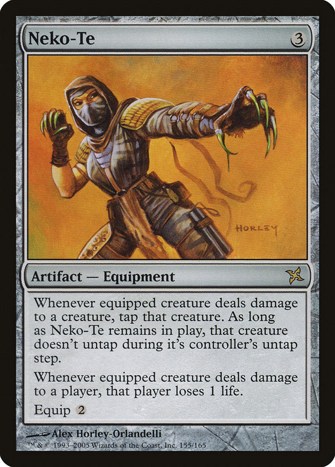 Neko-Te [Betrayers of Kamigawa] Magic: The Gathering