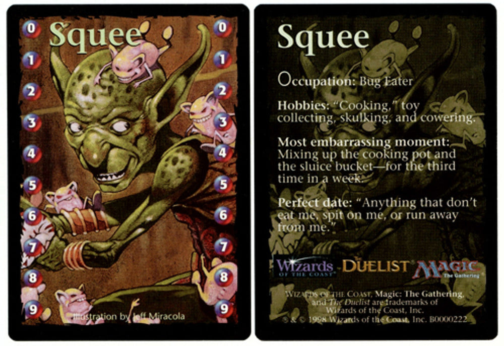 Squee Life Counter Token [Media Promos] Magic: The Gathering