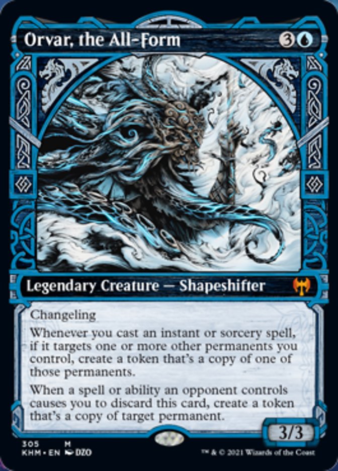 Orvar, the All-Form (Showcase) [Kaldheim] Magic: The Gathering