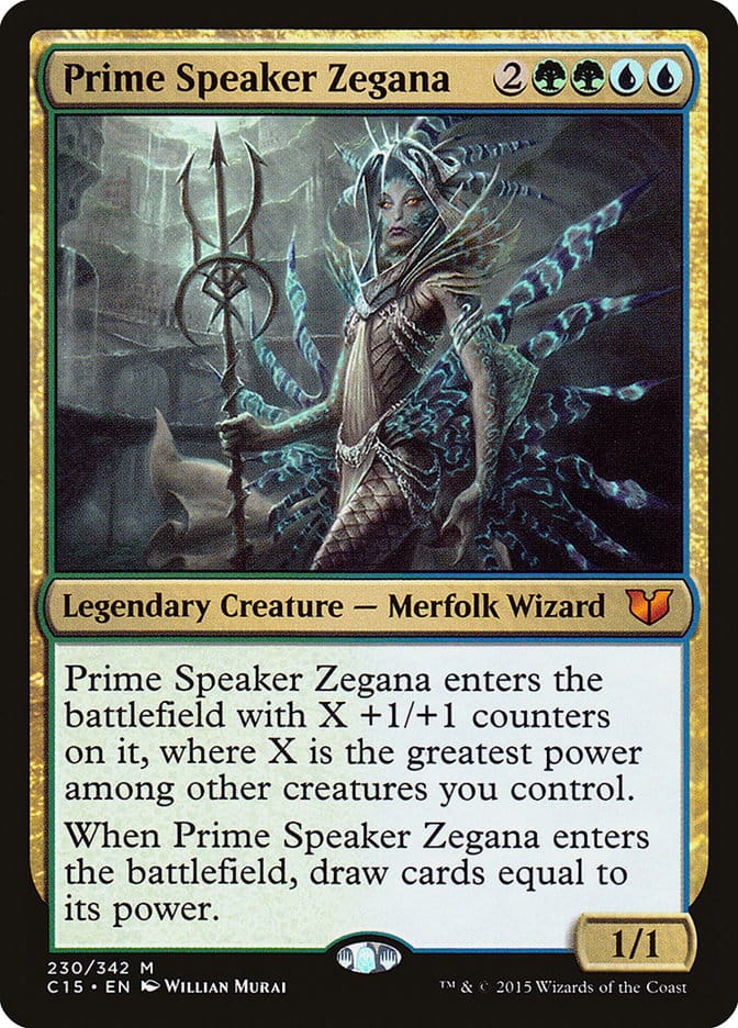 Prime Speaker Zegana [Commander 2015] Magic: The Gathering
